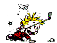 Calvin, from the comic Calvin and Hobbes