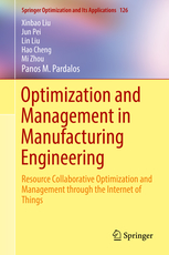 Optimization and Management in Manufacturing Engineering - book cover