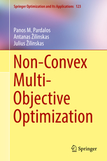 Non-Convex Multi-Objective Optimization - book cover