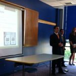 ISE students deliver a senior design presentation