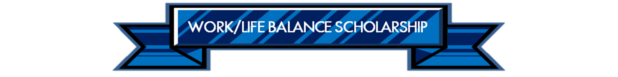 Work Life Balance scholarship logo