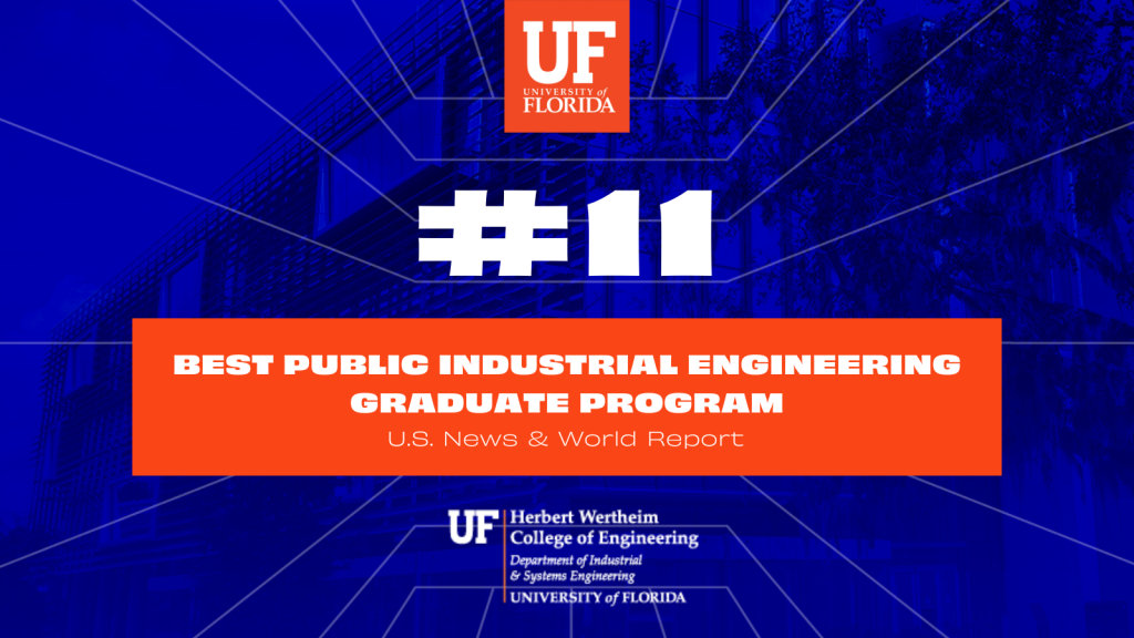 ISE Graduate Program Moves up 2 Spots in U.S. News & World Report