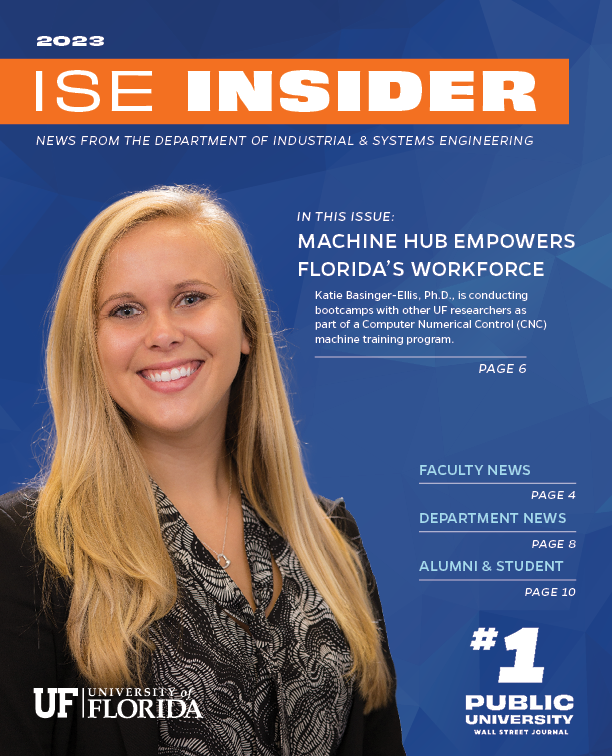 ISE Annual Magazine 2023 UF Department of Industrial and Systems
