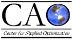 Center for Applied Optimization (CAO) Lab logo